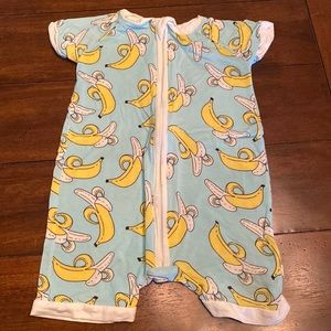 EUC Little Sleepies Shorty Romper